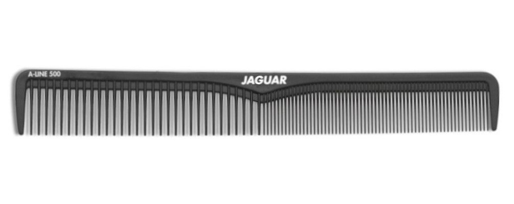Расческа рабочая JAGUAR Ionic A-Line, комбинированная, 18.4 см, антистатическая, черная A500  #1