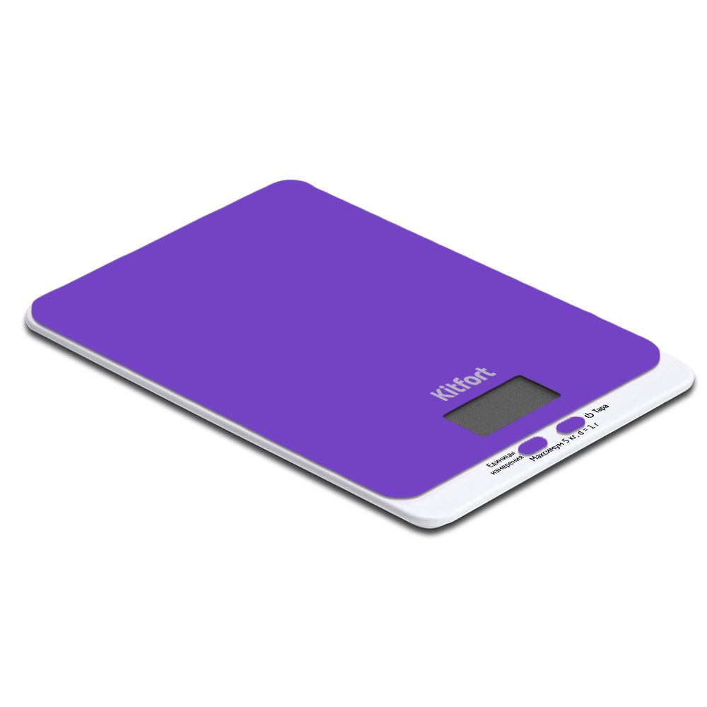 Kitfort Электронные кухонные весы Весы кухонные Kitfort КТ-803-6, фиолетовые, фиолетовый  #1