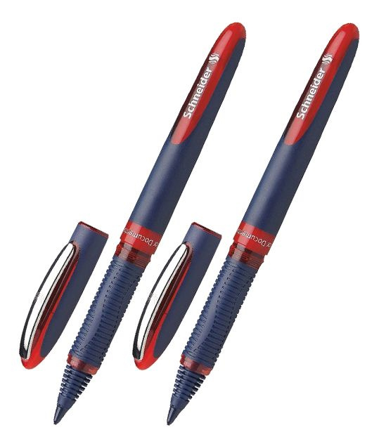 Schneider Ручка Роллер, толщина линии: 0.6 мм, цвет: Красный, 2 шт.  #1