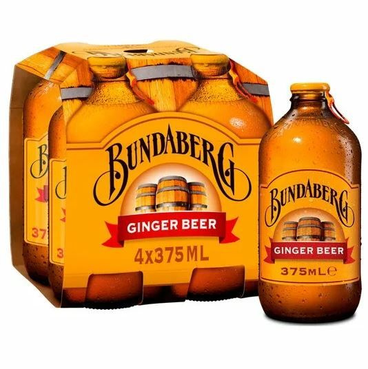 Напиток газированный Bundaberg Ginger Beer (Бандаберг Имбирный), 375 мл * 4 шт, Австралия  #1