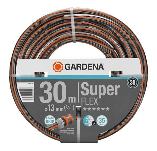 Шланг Gardena Premium Super FLEX армированный с ребристым профилем 13 мм., 30 м 18096-20  #1