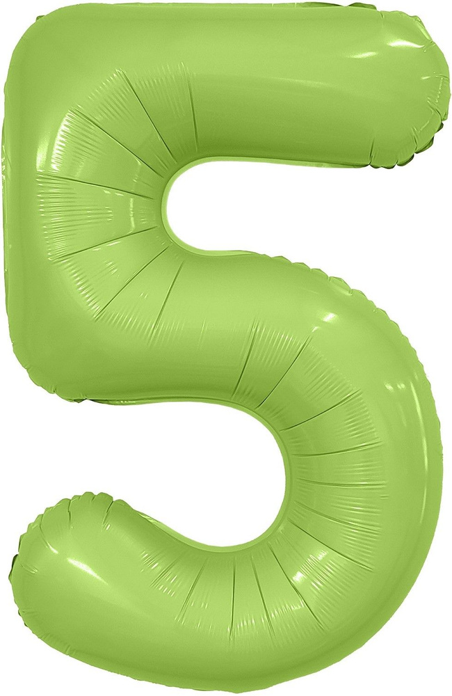 Воздушный шар на день рождения в подарок детям, шарик для праздника, цифра хром  #1