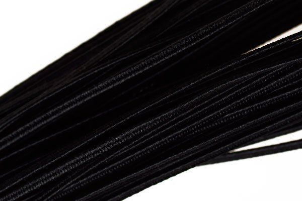 Шнур отделочный Сутаж, толщина 1,8мм, цвет черный, уп.20м #1