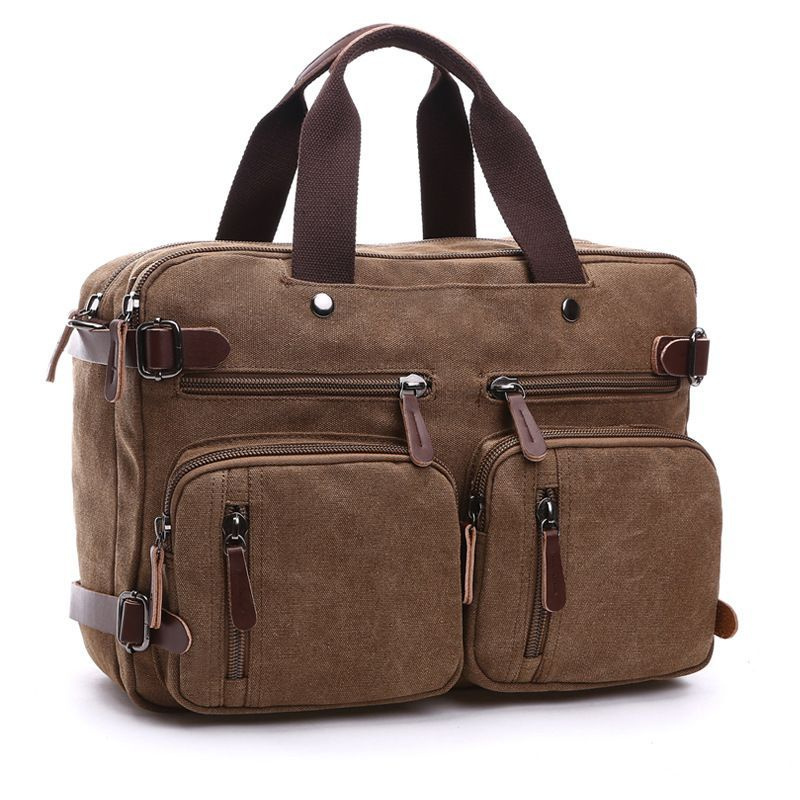Трансформируемый портфель сумка для ноутбука 17,3 дюйма для мужчин и женщин. Серый  #1