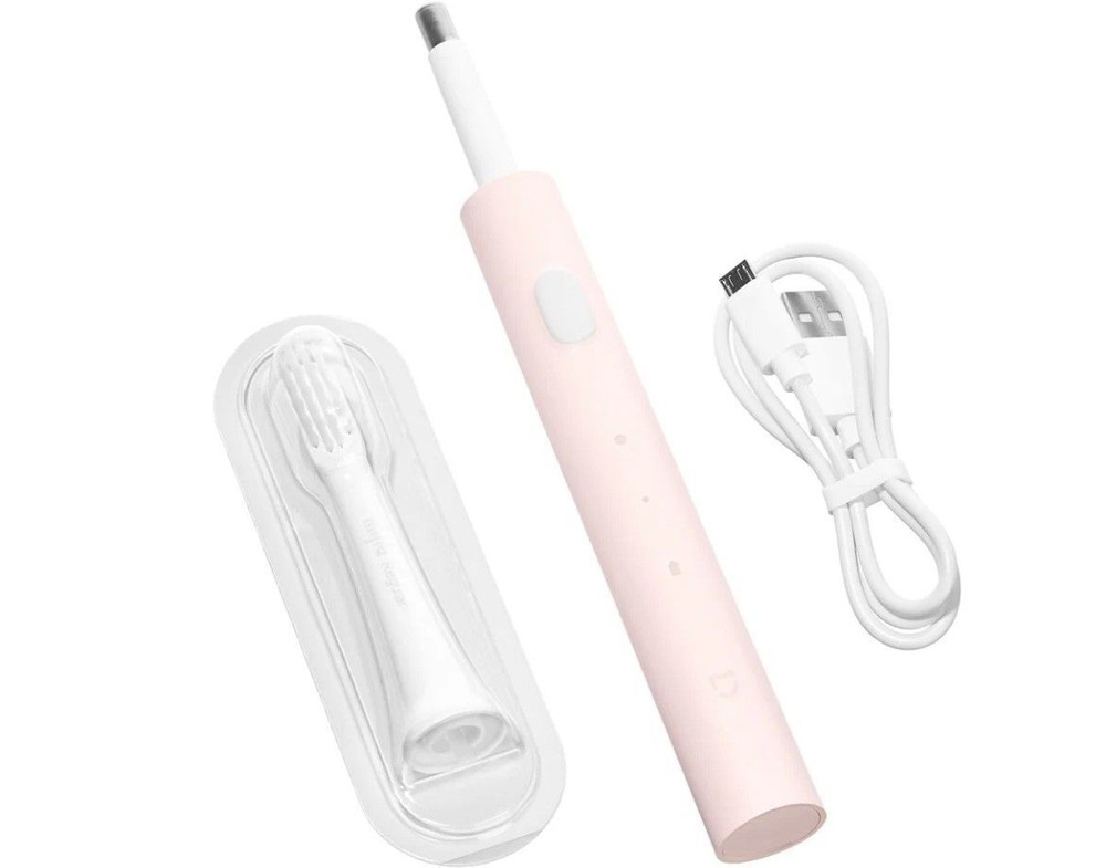 Зубная щетка Xiaomi MiJia T100 Sonic Electric Toothbrush (MES603), розовая #1