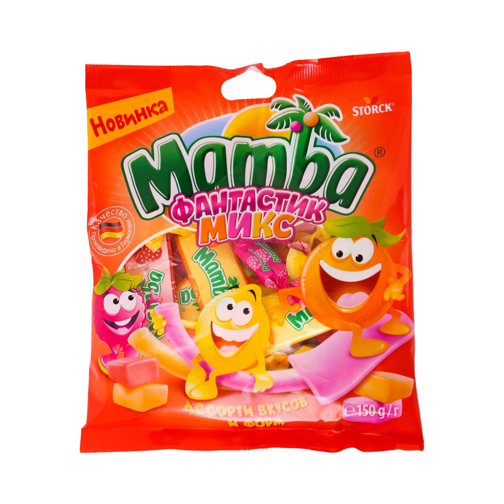 Конфеты Mamba Fantastic Mix 150 г #1