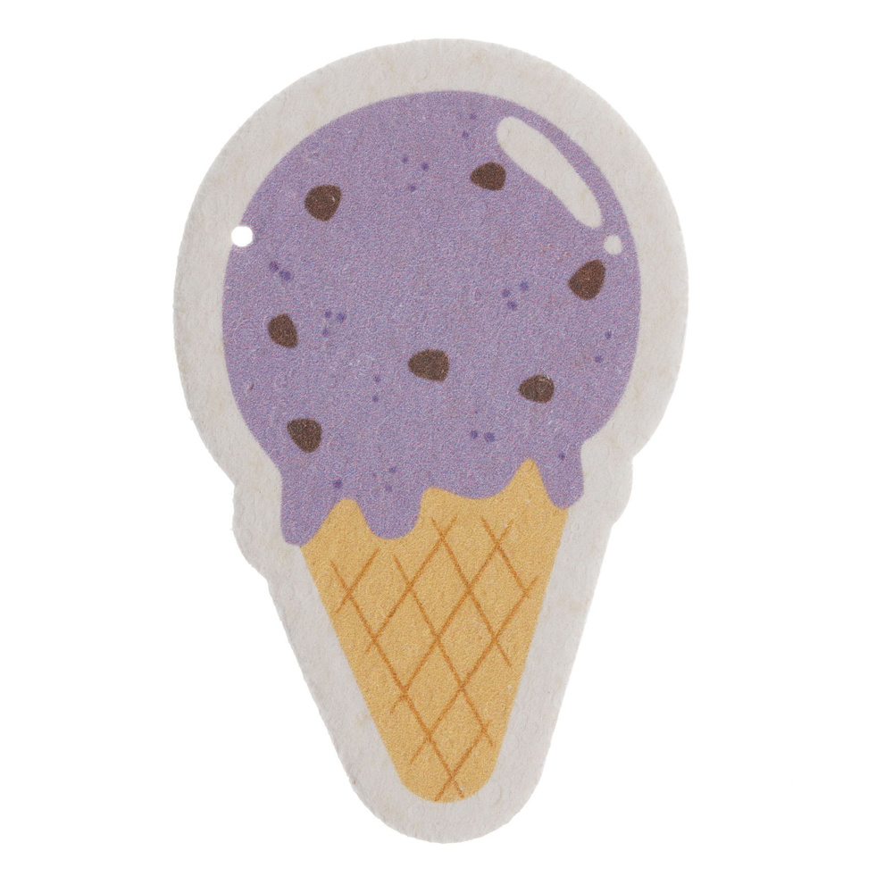 Спонж Dewal Beauty "мороженое", для снятия макияжа, 108х72 мм, целлюлоза, цвет разноцветный (CEY-187299) #1