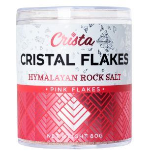 Соль морская Crista Flakes розовая хлопья 80г, Россия #1