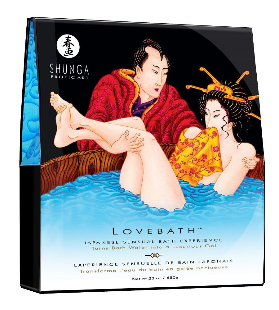 Shunga Порошок для принятия ванны LOVEBATH "Океанское искушение" 650 гр  #1