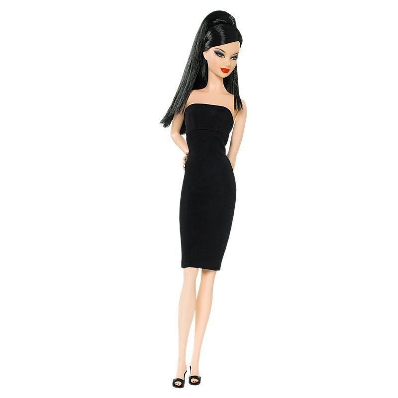 Кукла Barbie Basics Model No. 05 Collection 001 (Барби Маленькое чёрное платье Модель 5 Коллекция 1) #1