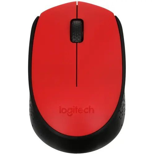 Мышь беспроводная, проводная Logitech Мышка Logitech M170 Красный 910-004648, красный  #1