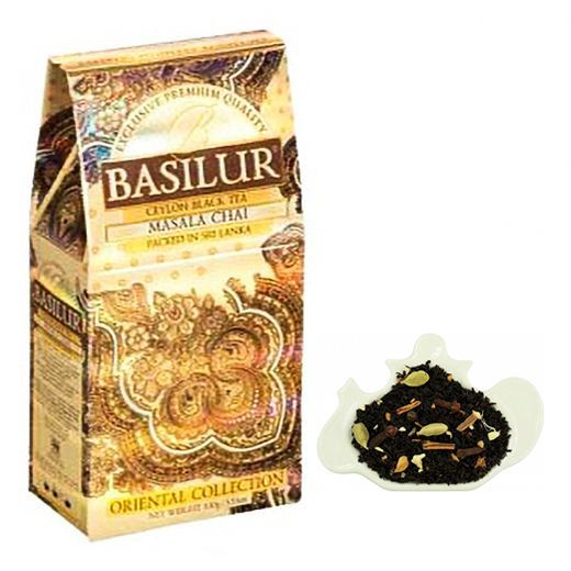 Чай черный Basilur Восточная коллекция Masala Chai листовой 100 г  #1