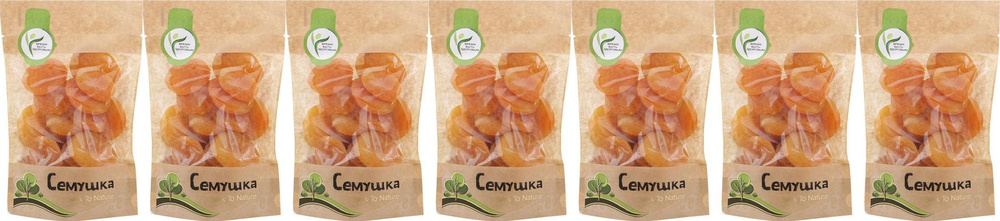 Курага Семушка без косточки, комплект: 7 упаковок по 150 г  #1