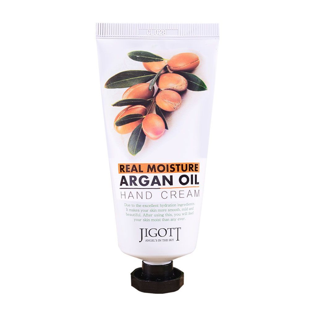 Jigott Крем для рук увлажняющий ОРГАНА Real Moisture Argan Oil Hand Cream, 100 мл  #1