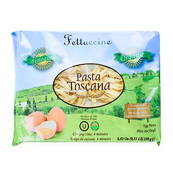 Макаронные изделия Pasta Toscana БИО Феттучине яичные Pastificio Fabianelli S.p.a 250 г Италия  #1