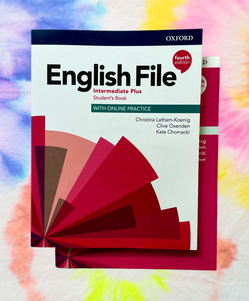 English File Intermediate Plus Полный комплект (Fourth Edition) Student ...