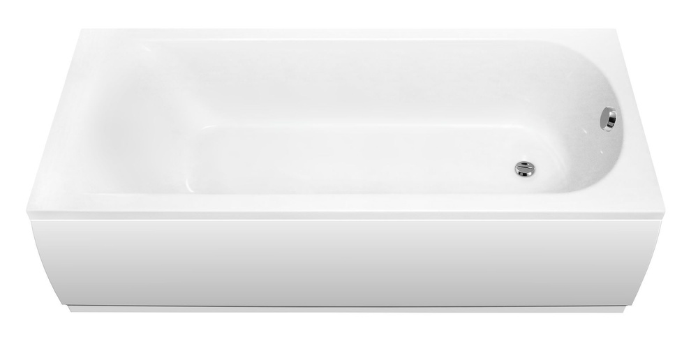 Комплект 3в1 Ванна акриловая VentoSpa Diona 180*80 см, металлический каркас с монтажным набором, лицевой #1