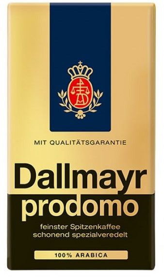 Dallmayr Prodomo 500г кофе молотый 100% арабика в/у (упаковка 2 шт) #1