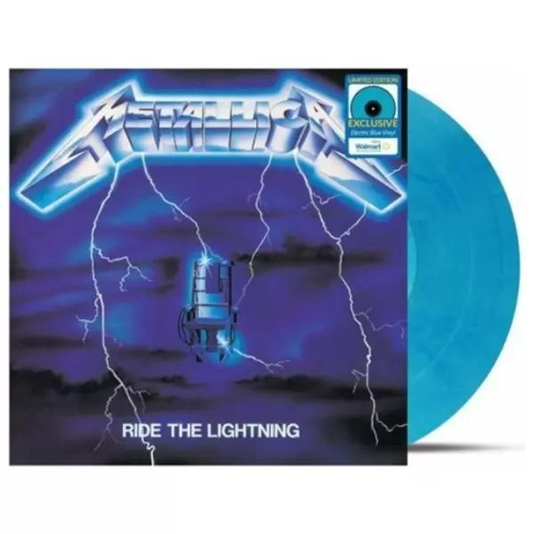 Metallica - Ride The Lightning LP (голубой винил) #1