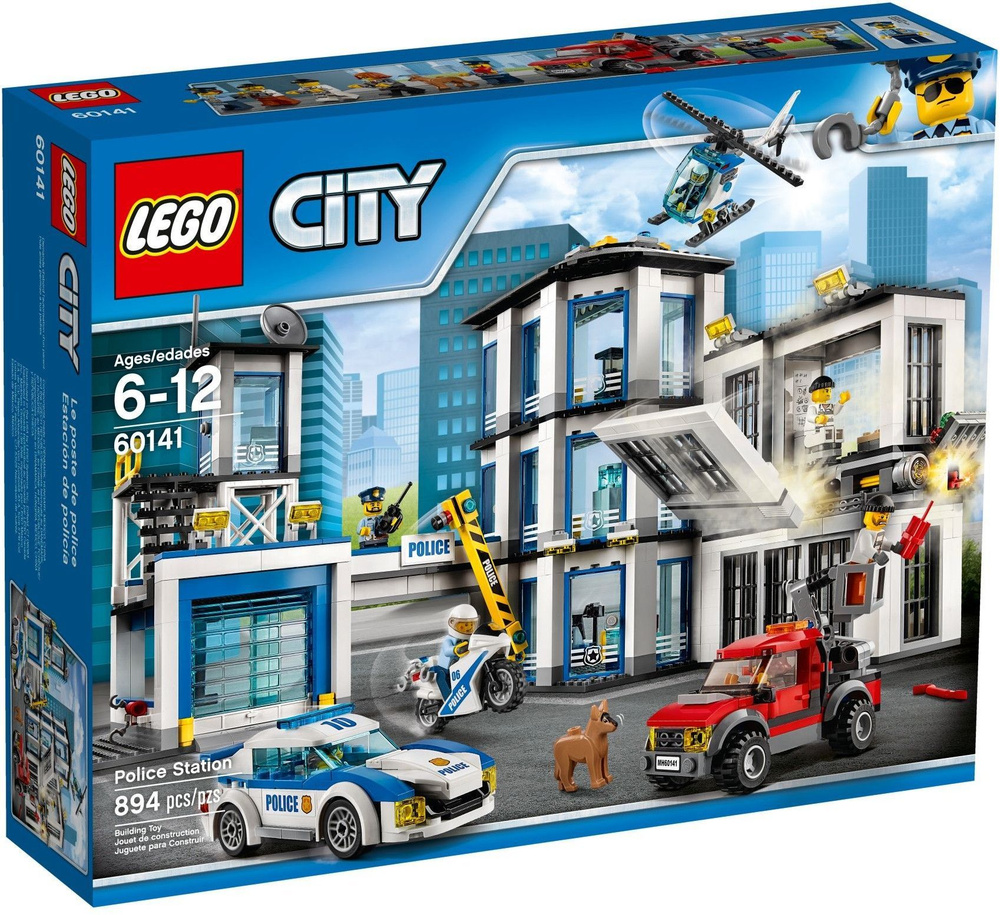Конструктор LEGO City Полицейский участок 60141 #1