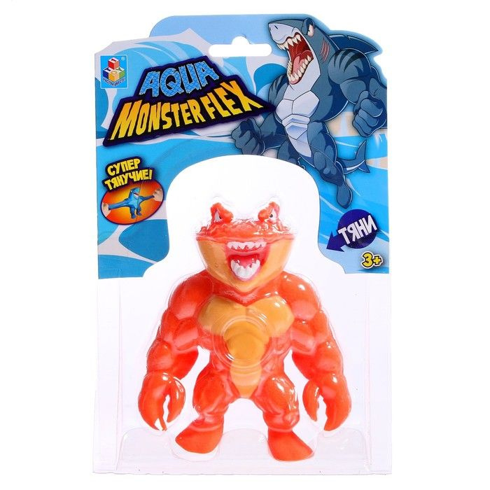 Тянущаяся фигурка Monster flex Aqua, 14 см, 14 видов, #1