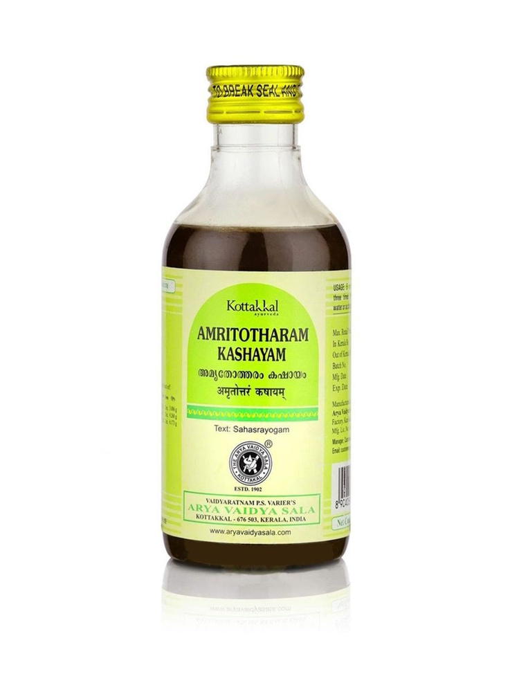 Amritotharam Kashayam/Амритотхарам Кашаям, от простуды, 200ml #1