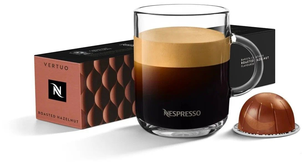 Кофе в капсулах Nespresso Vertuo ROASTED HAZELNUT Barista Creations, 10 капсул. #1