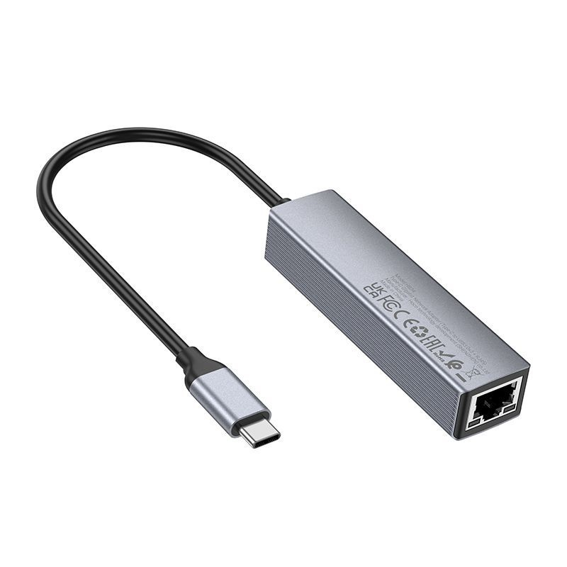 Концентратор Type-C (3*USB 3.0, RG45) 1.5м HOCO HB34 #1