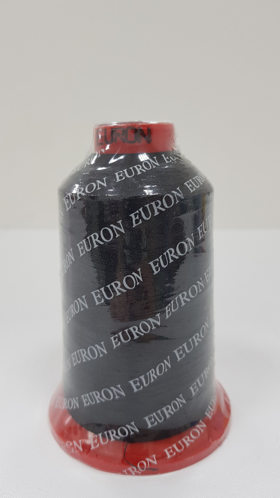 Нитки вышивальные Euron Р-130 №130 5000м, Цвет-1325 черный #1