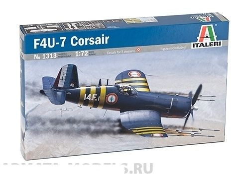 Сборная модель Italeri 1313ИТ Самолет F4 U-7 Corsair #1