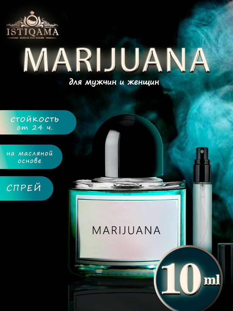 Масляные Духи Marijuana Cпрей 10ml #1