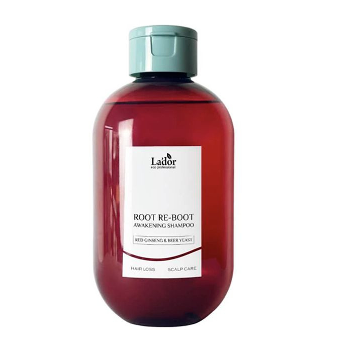 Шампунь против выпадения волос с женьшенем La'dor Root Re-Boot Awakening Shampoo Red Ginseng & Beer Yeast #1