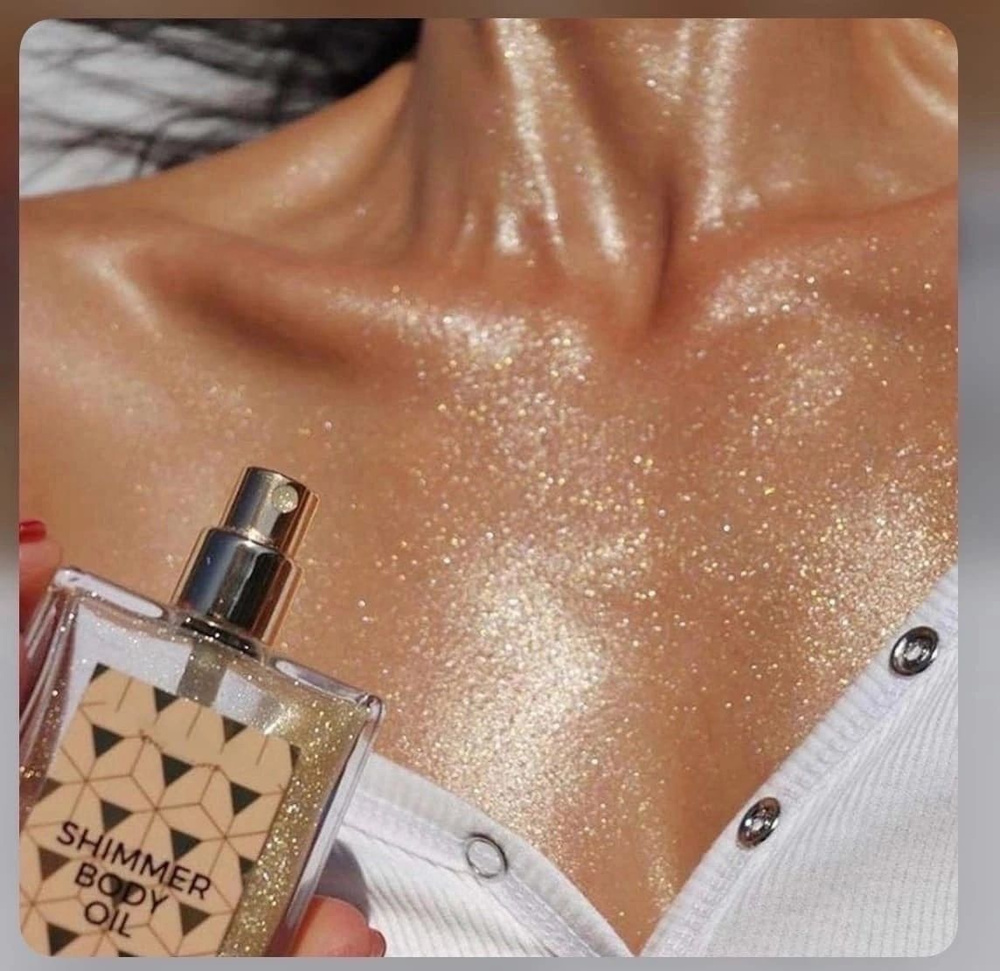 Мерцающее масло для тела Dearme Beauty Shimmer Body Oil Summer, 50мл #1