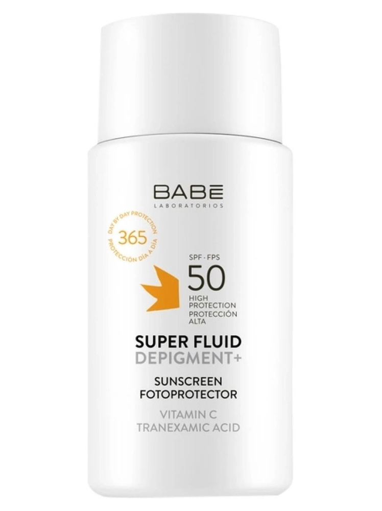 BABE LABORATORIOS Солнцезащитный супер флюид DEPIGMENT+ SPF50, 50 мл #1