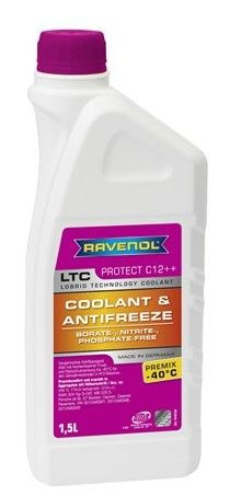 Антифриз Ravenol лиловый LTC Protect C12++ (-40) 1,5 кг #1