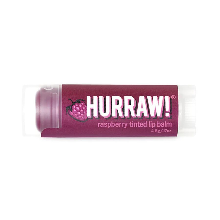 Оттеночный бальзам для губ HURRAW! Raspberry Tinted Lip Balm Малина #1