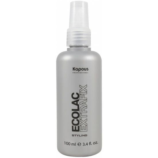 Kapous Professional Лак для волос жидкий сверхсильной фиксации Ecolac Extrafix, 100 мл  #1