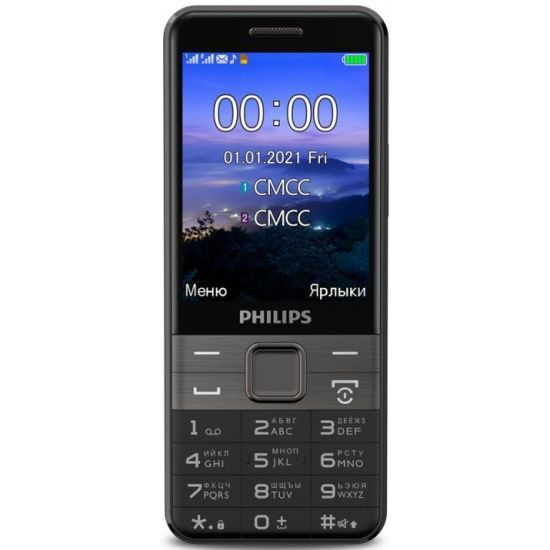 Мобильный телефон Philips Xenium E590 Черный 8712581777265 #1