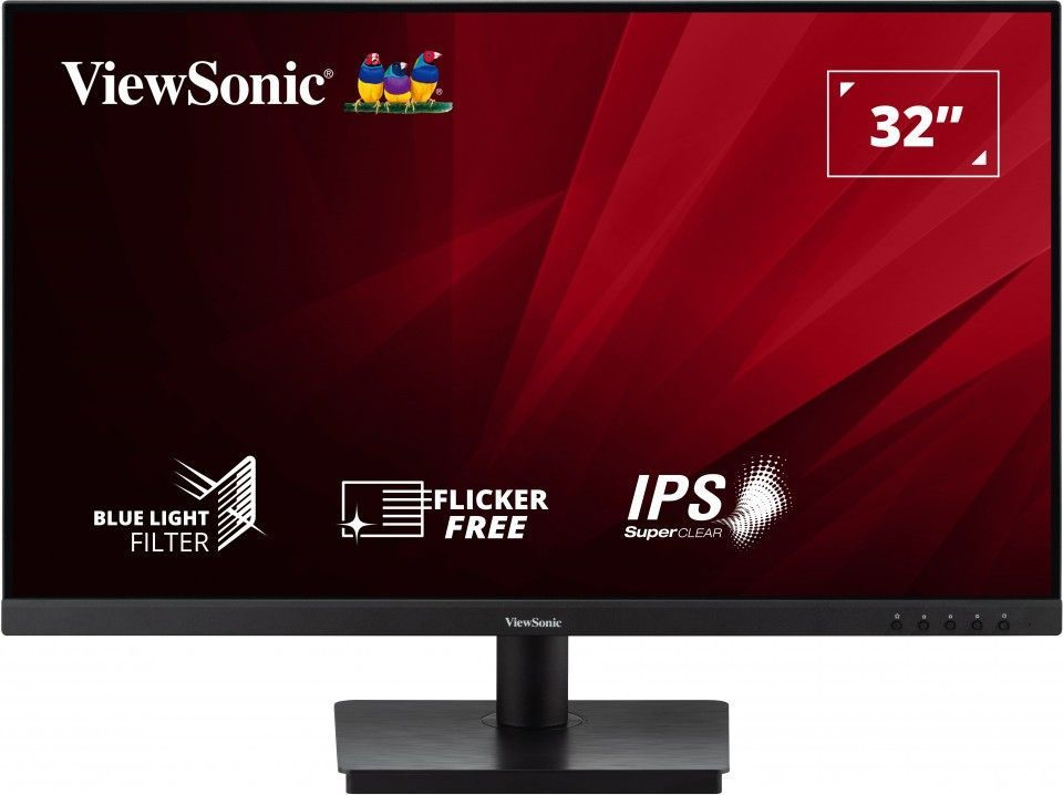 ViewSonic 31.5" Монитор VA3209-MH, черный #1