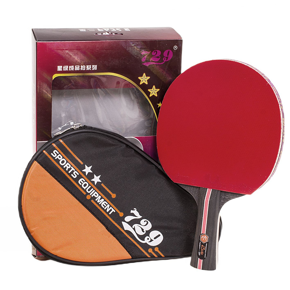 Ракетка для настольного тенниса 729 с чехлом (2 STAR Premium) #1