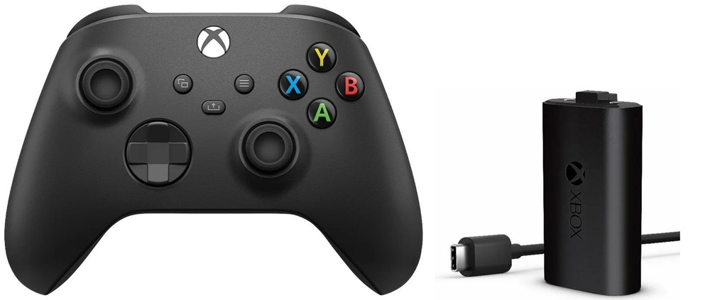 Геймпад Microsoft беспроводной Series S / X / Xbox One S / X Wireless Controller Carbon Black (Model: #1