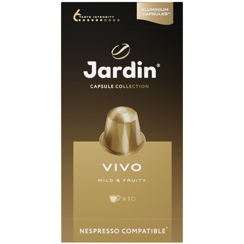 Кофе в капсулах Jardin Vivo молотый, 10x5г #1