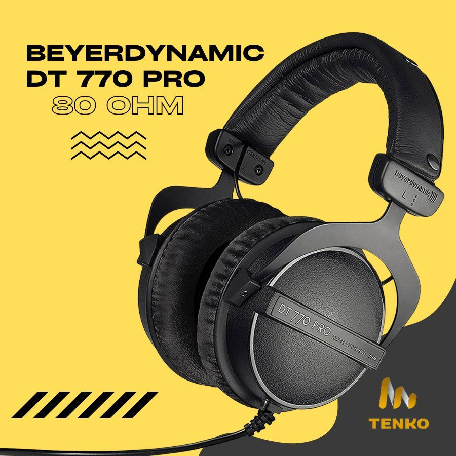 DT 770 PRO 80 Om, студийные наушники закрытого типа, Beyerdynamic, 1 шт.  #1