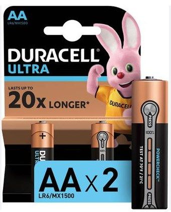 Duracell Батарейка, 1,5 В, 2 шт #1