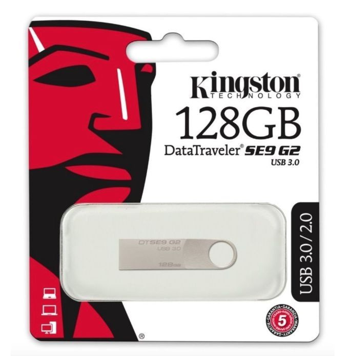Флешка USB 2.0 128Gb - Flash накопитель / Внешний флеш-диск / для компьютера и ноутбука  #1