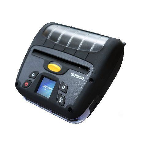 Принтер этикеток SEWOO LK-P400 (термопечать, 203dpi, 4") мобильный для чеков/наклеек/этикеток  #1