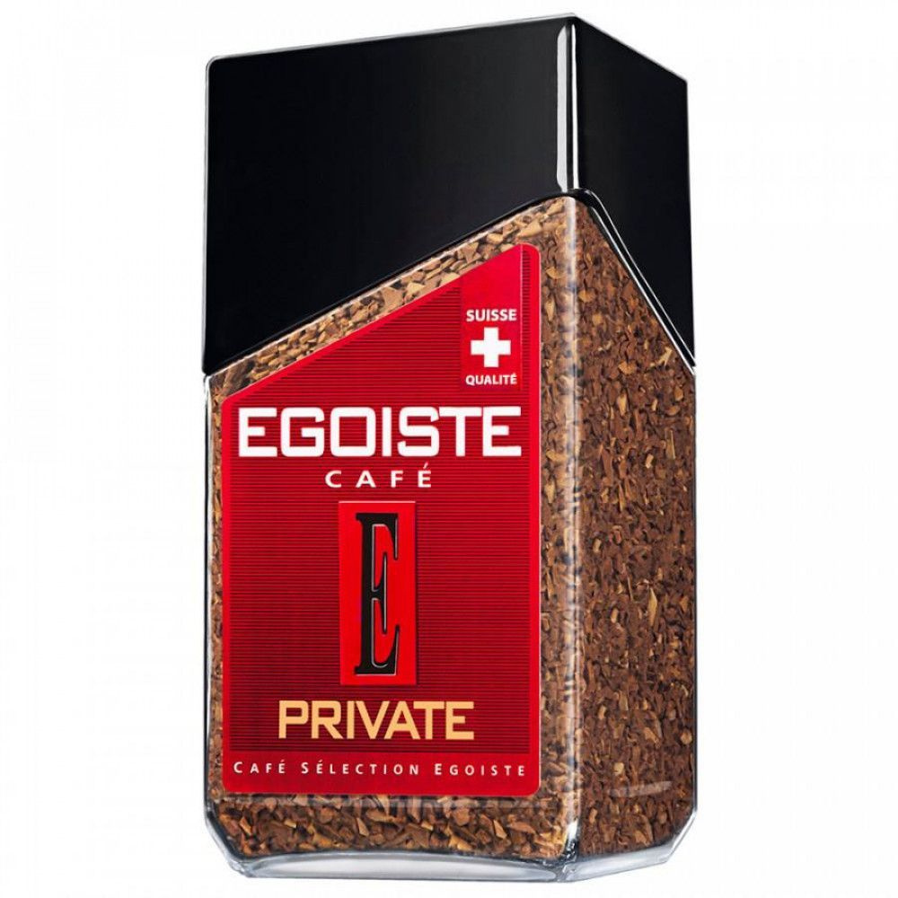 Кофе растворимый сублимированный Egoiste Private, 100г х 1шт #1