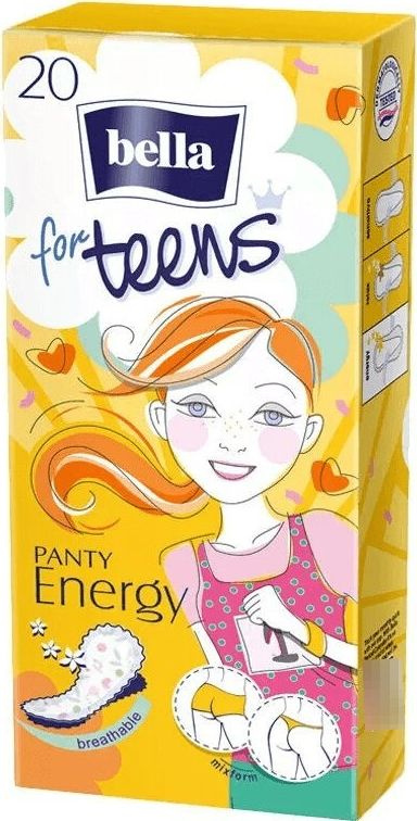 Ежедневные прокладки Bella / Белла For Teens Panty Energy Deo ароматизированные ультратонкие коробка #1