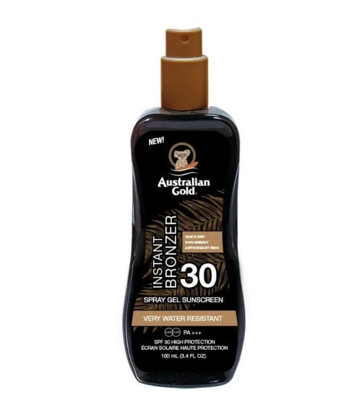 Australian Gold Sunscreen Spray Gel With Instant Bronzer Солнцезащитный спрей-гель SPF 30 237 ml  #1