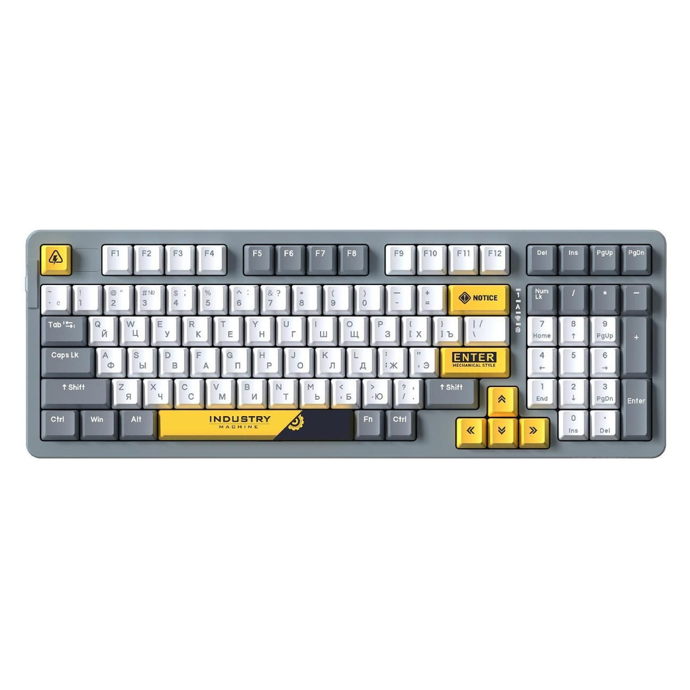 Игровая клавиатура проводная Dareu A98 Industrial-Grey (русская раскладка)  #1